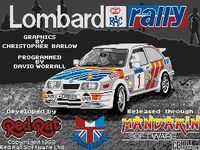 Lombard RAC Rally sur Atari ST